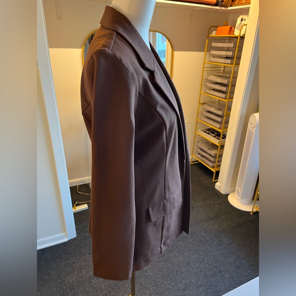 Liverpool Women's Chocolate Brown Blazer- Like New! - Picture 4 of 8